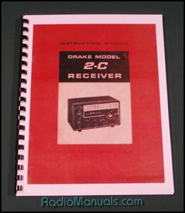 Drake 2-C Instruction Manual Drake 2-C Instruction Manual